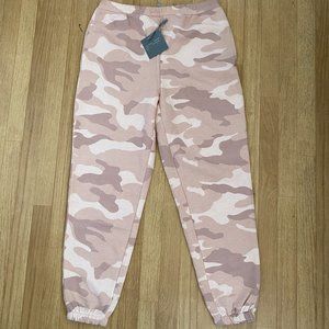 MARLED REUNITED CLOTHING  Pink Camo Sweats NWT Size M